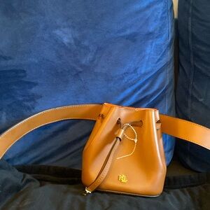 Ralph Lauren belt bag brand new never used leather